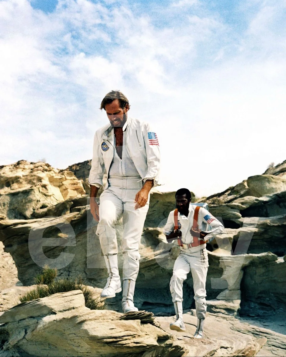 Planet of the Apes (1968) Charlton Heston , Jeff Burton 16x12 Photo Poster Print, изображение 4