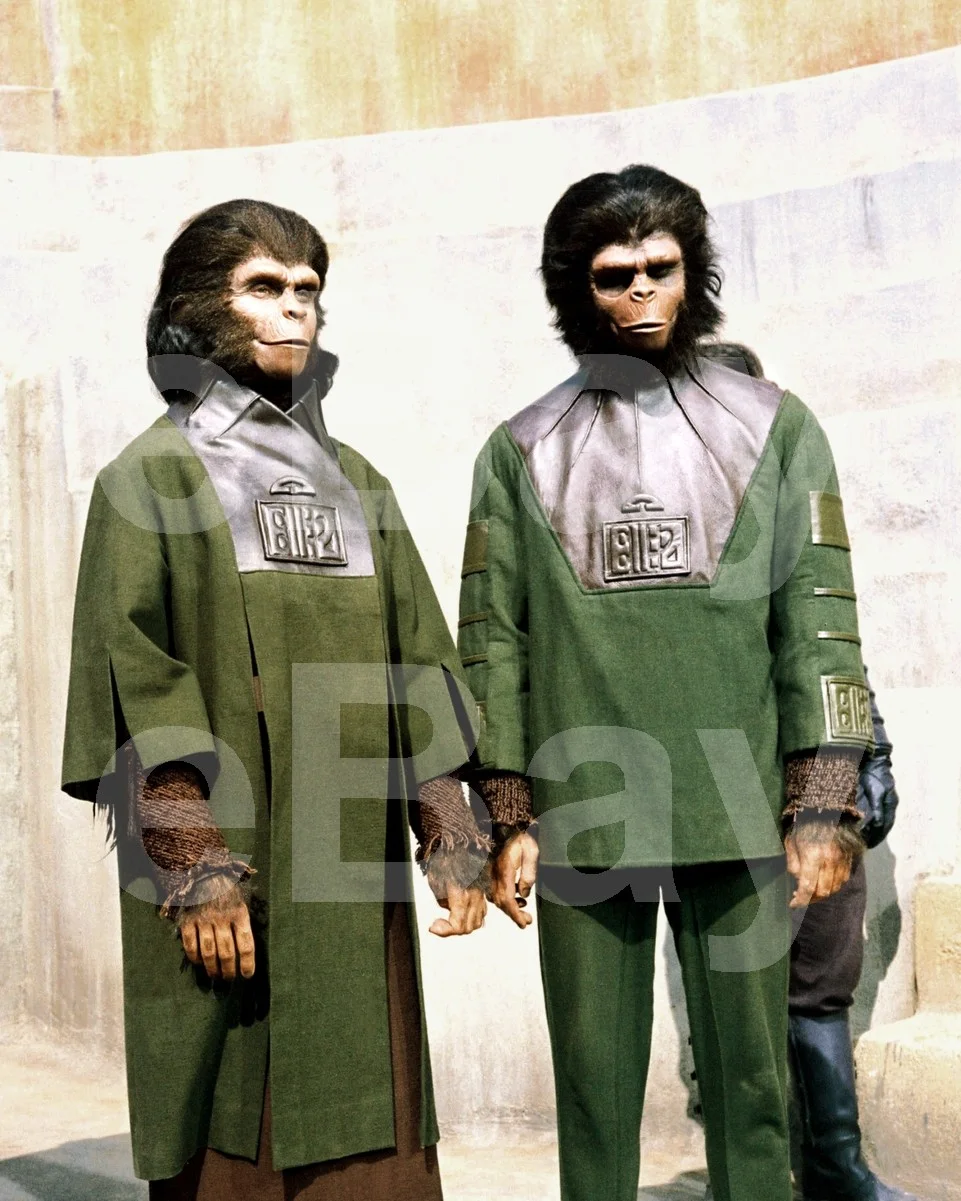 Planet of the Apes (1968) Kim Hunter, Roddy McDowall 16x12 Photo Poster Print, изображение 4