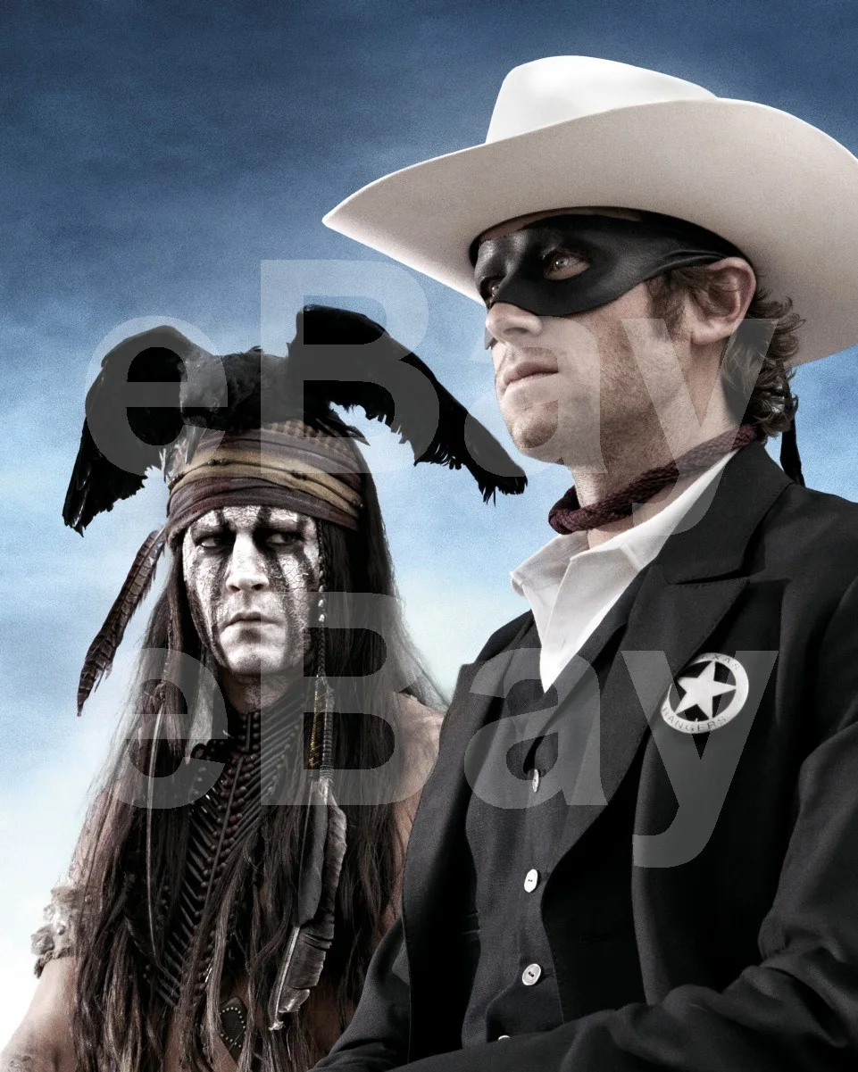 The Lone Ranger (2013) Johnny Depp, Armie Hammer 16x12 Photo Poster Print, изображение 4