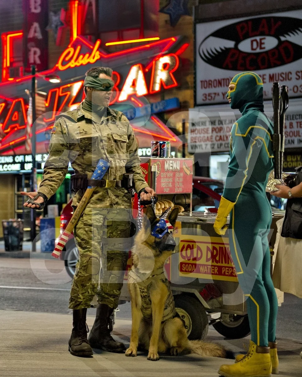 Kick-Ass 2 (2013) Aaron Taylor-Johnson, Jim Carrey 16x12 Photo Poster, изображение 4