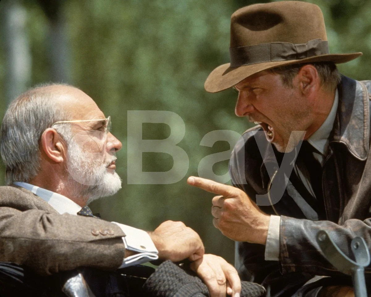 Indiana Jones and the Last Crusade (1989) Harrison Ford Sean Connery 16x12 Photo, изображение 4