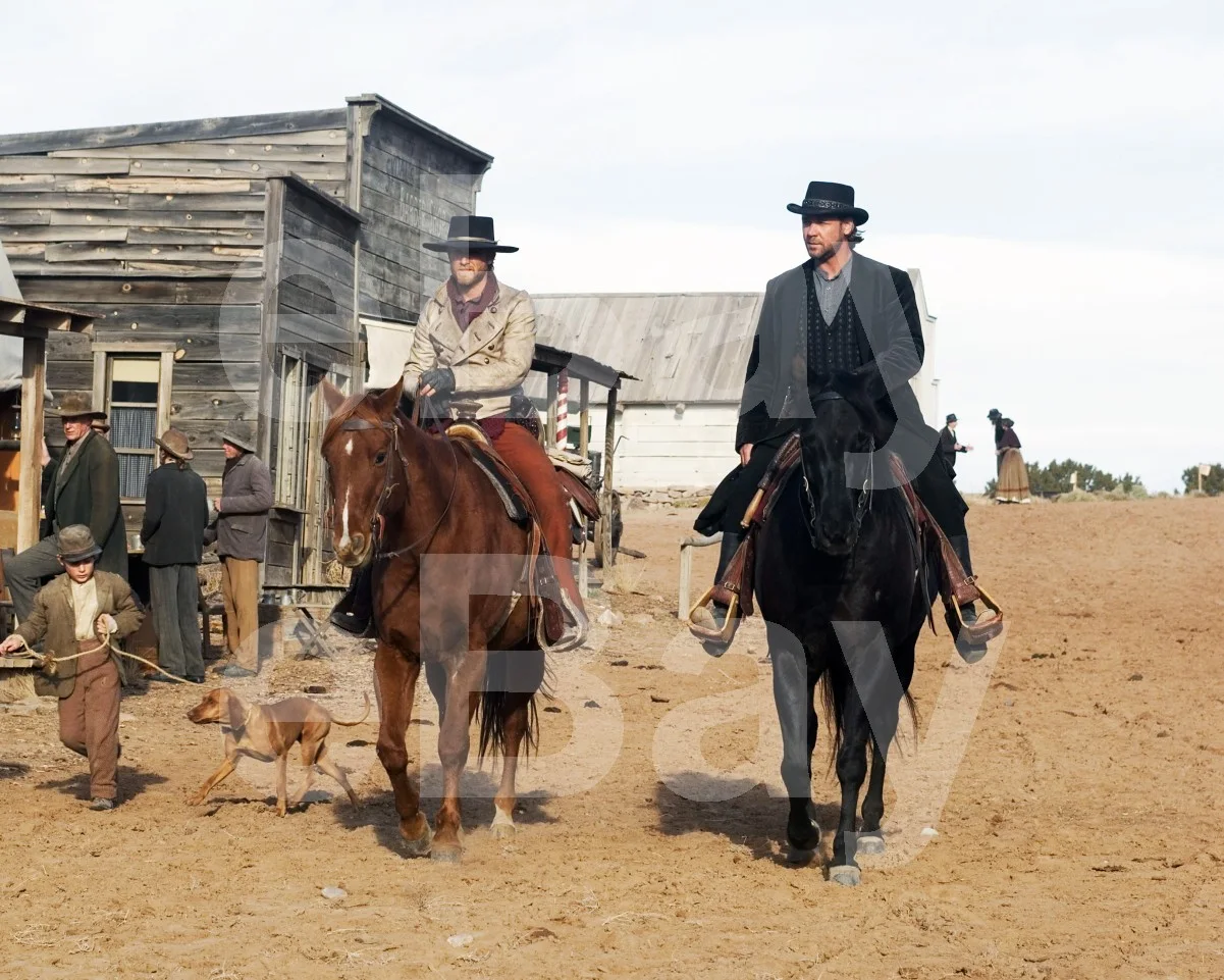 3:10 to Yuma (2007) Ben Foster, Russell Crowe 16x12 Photo Poster Print, изображение 4