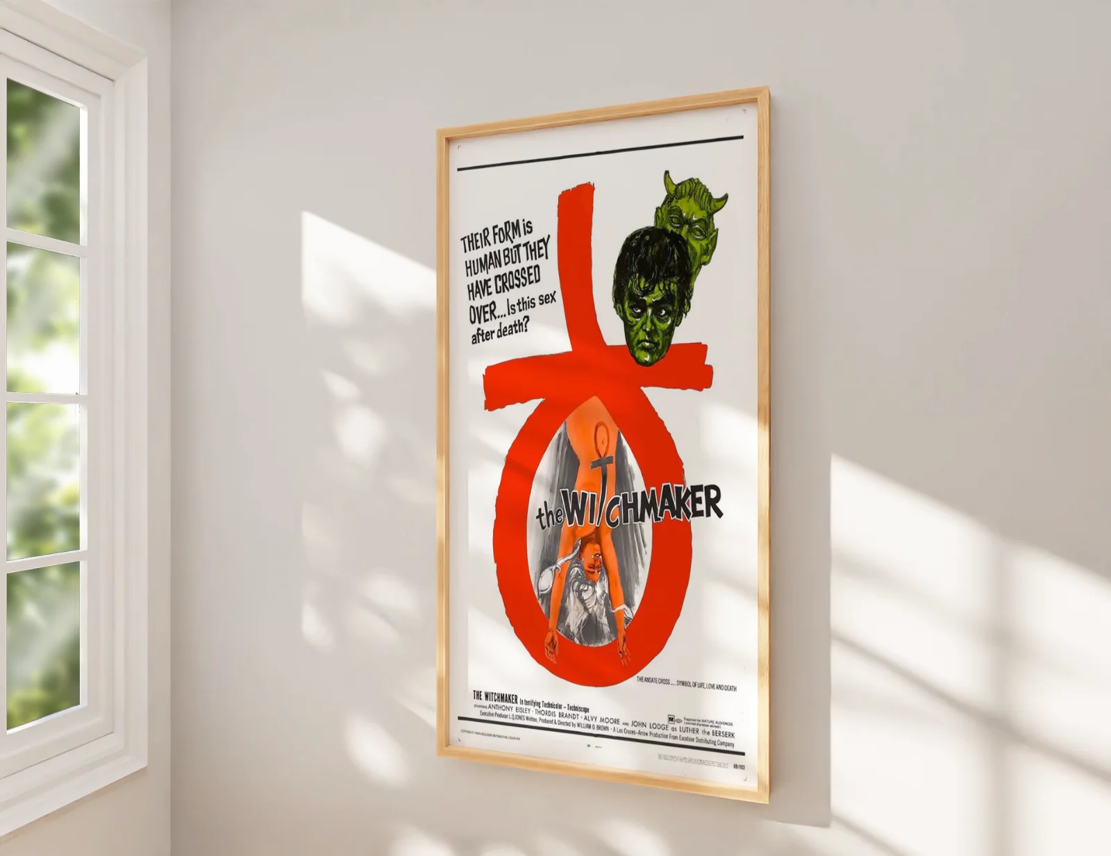 The Witchmaker - 1969 Horror Film - Restored 27.2" x 41" US One Sheet, изображение 2