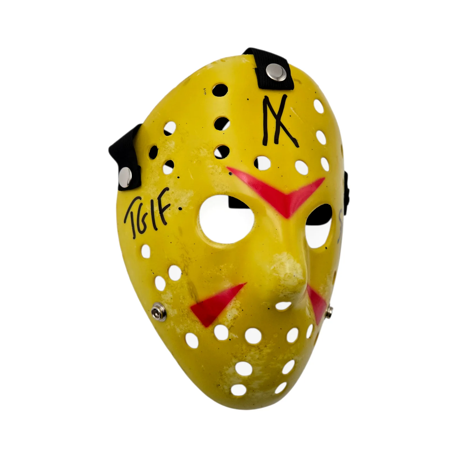 Spencer Charnas Signed Jason Mask Ice Nine Kills Autograph Friday 13 Beckett 65, изображение 3