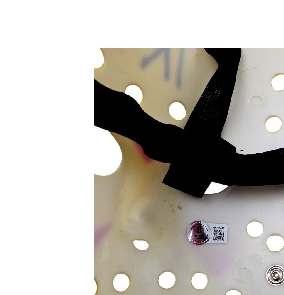Spencer Charnas Signed Jason Mask Ice Nine Kills Autograph Friday 13 Beckett 65, изображение 4