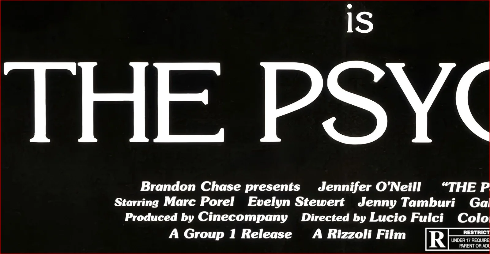 The Psychic - 1977 Horror / Mystery Film - Restored 27.2" x 41" US One Sheet, изображение 3