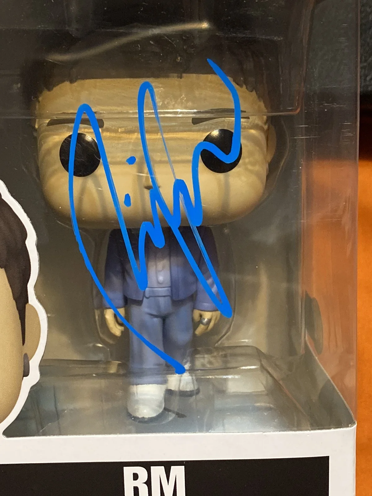 RM — RM BTS SIGNED FUNKO POP! 김남준 Kim Nam-joon KPOP RARE! AUTOGRAPH DYNAMITE SWIM, image 4