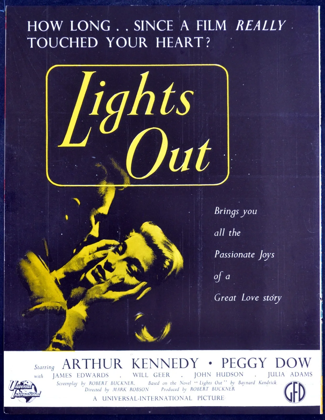 THERE IS ANOTHER SUN 1951 Maxwell Reed, Susan Shaw, Laurence Harvey TRADE ADVERT, изображение 2