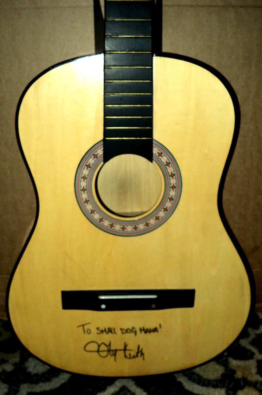 SIGNED TOBY KEITH Acoustic Guitar: 38": Inscription & Signature: Collectable, изображение 2