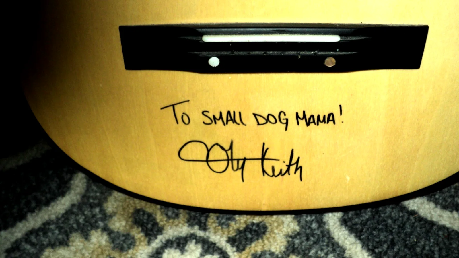 SIGNED TOBY KEITH Acoustic Guitar: 38": Inscription & Signature: Collectable, изображение 5