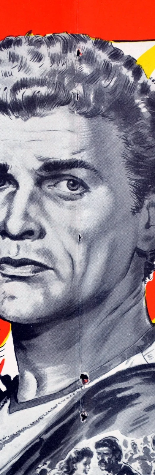 SIGN OF THE PAGAN 1954 Jeff Chandler, Jack Palance, Douglas Sirk TRADE ADVERT, изображение 2