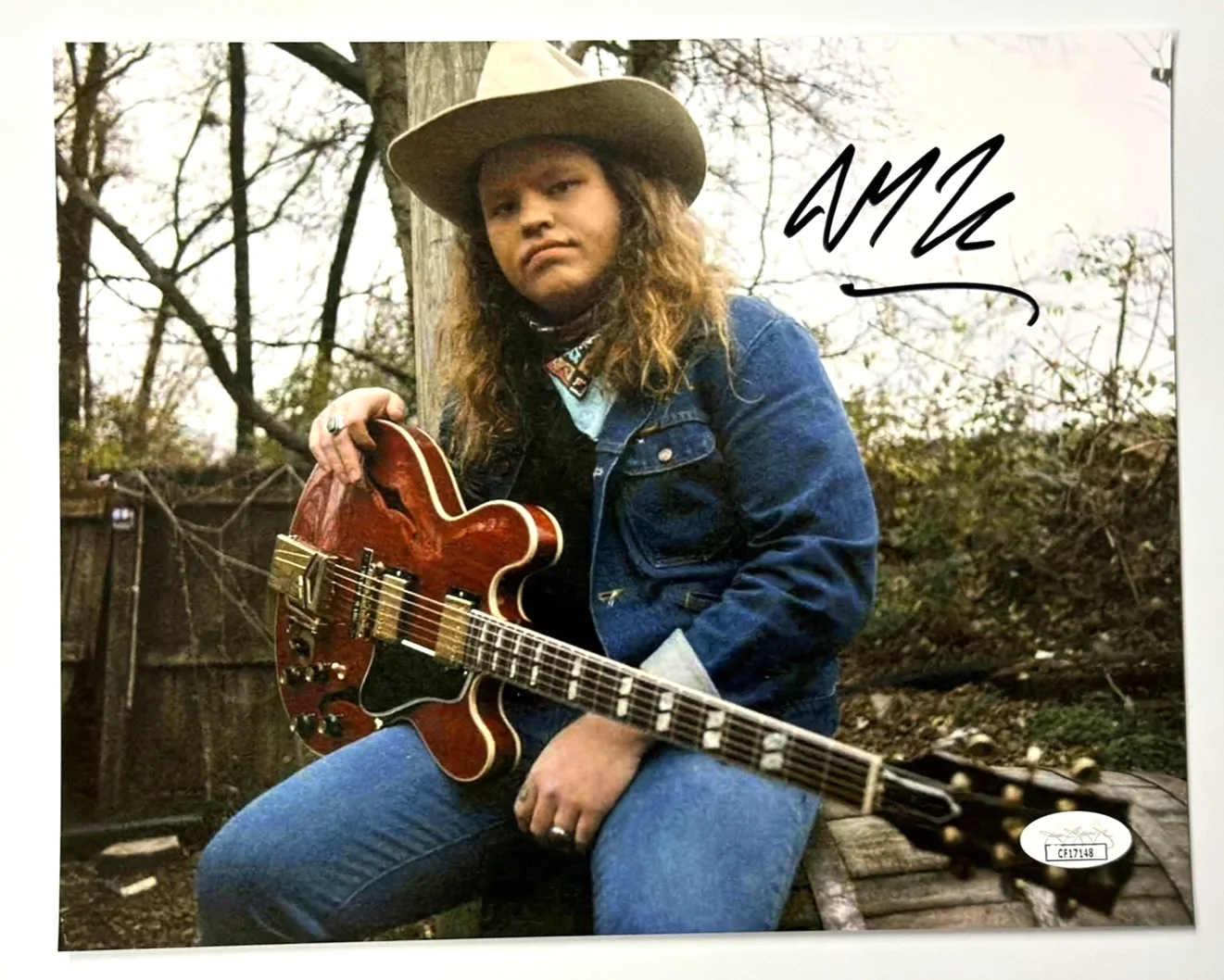 Marcus King Signed 8x10 Photo Autograph Guitar JSA Certified CF17148 Blues Rock, изображение 2
