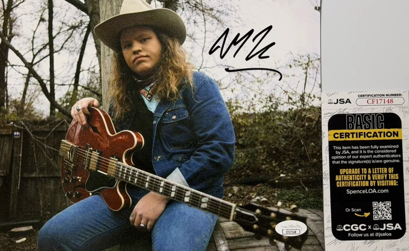 Marcus King Signed 8x10 Photo Autograph Guitar JSA Certified CF17148 Blues Rock, изображение 5
