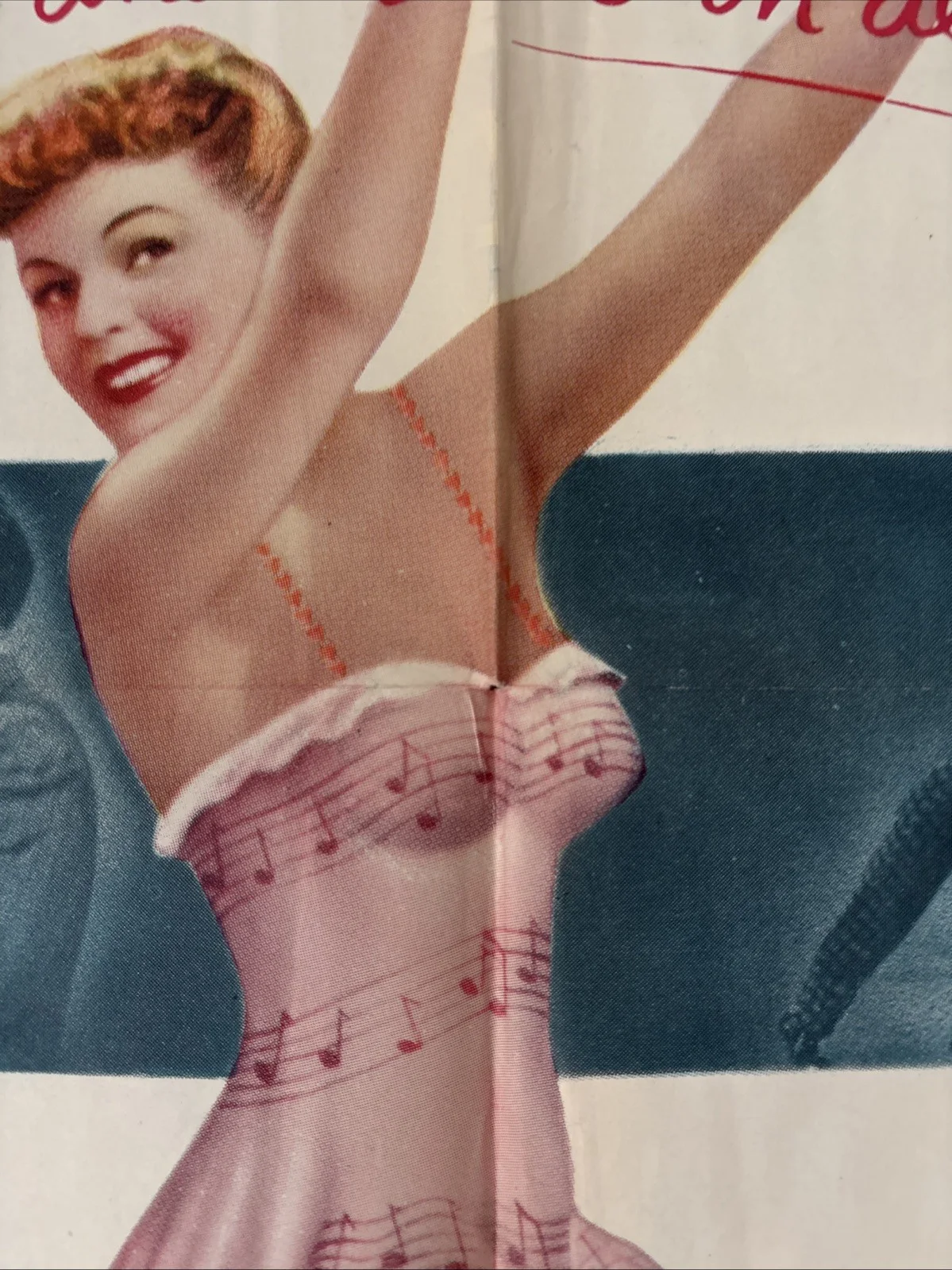 The Daughter Of Rosie O'Grady (1950) Original US One Sheet Movie Poster, изображение 5