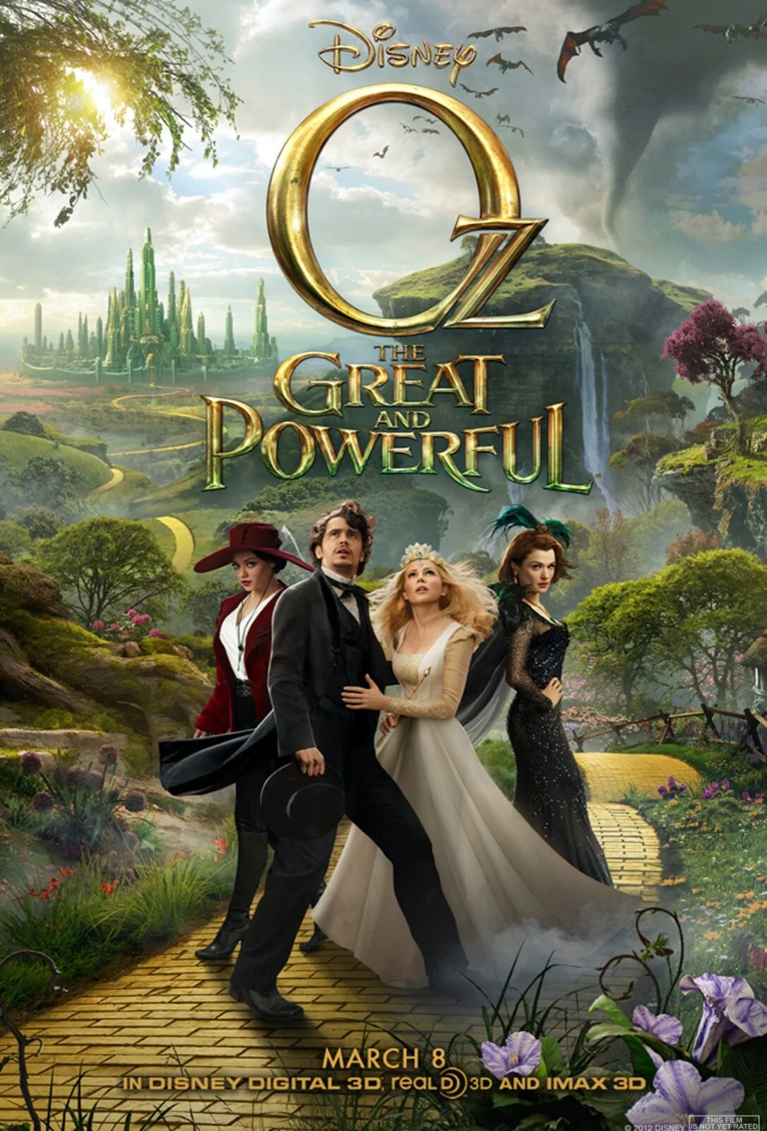 Oz The Great And Powerful (2003) Very Rare Unmounted Genuine 35mm Film Cells, image 2