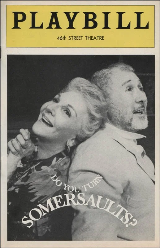 Oliver Smith, Anthony Quayle, Mary Martin — DO YOU TURN SOMERSAULTS? PLAY CAST - INSCRIBED SHOW BILL SIGNED WITH CO-SIGNERS, изображение 2