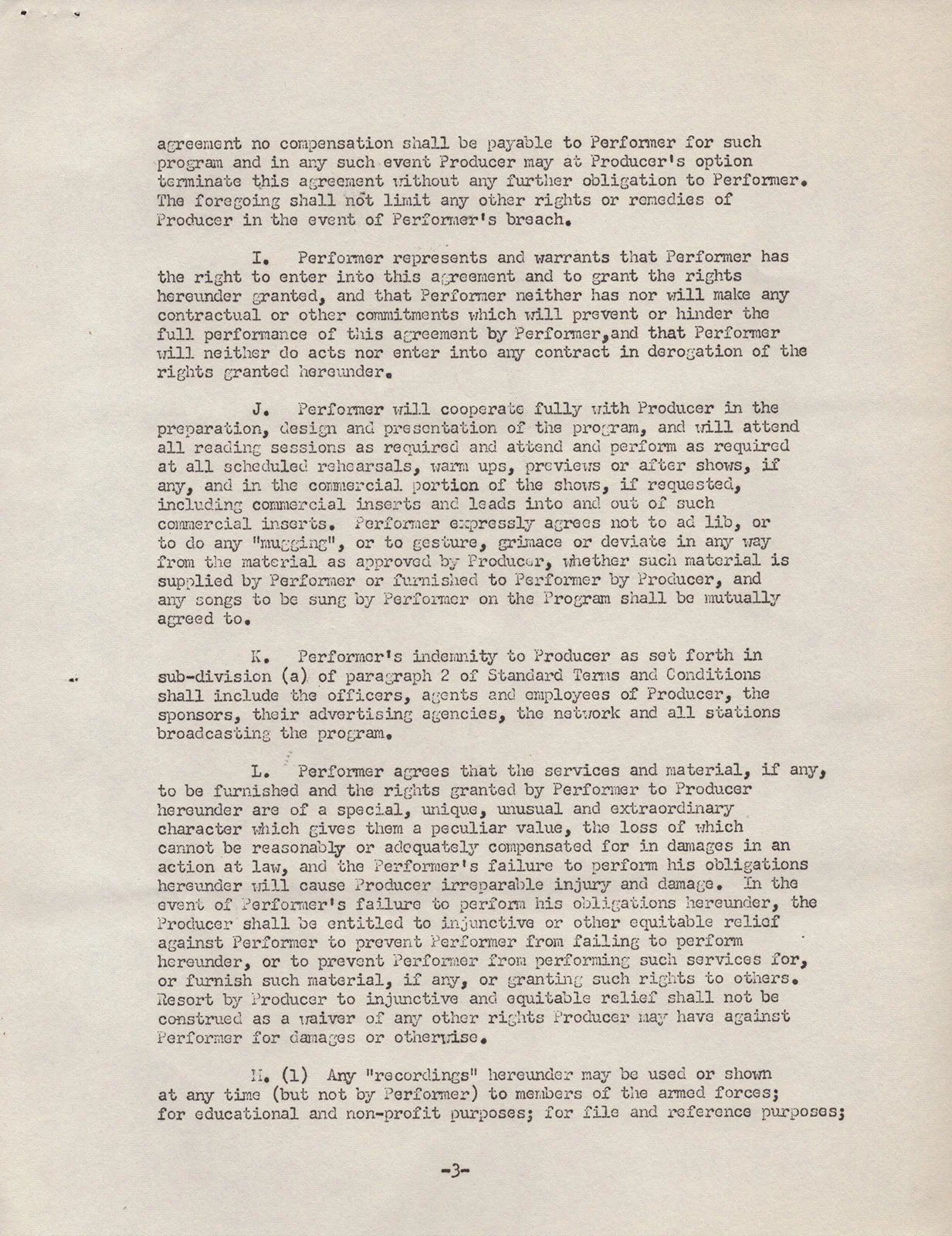 Robert Merrill — ROBERT MERRILL - DOCUMENT SIGNED 09/20/1955, image 5