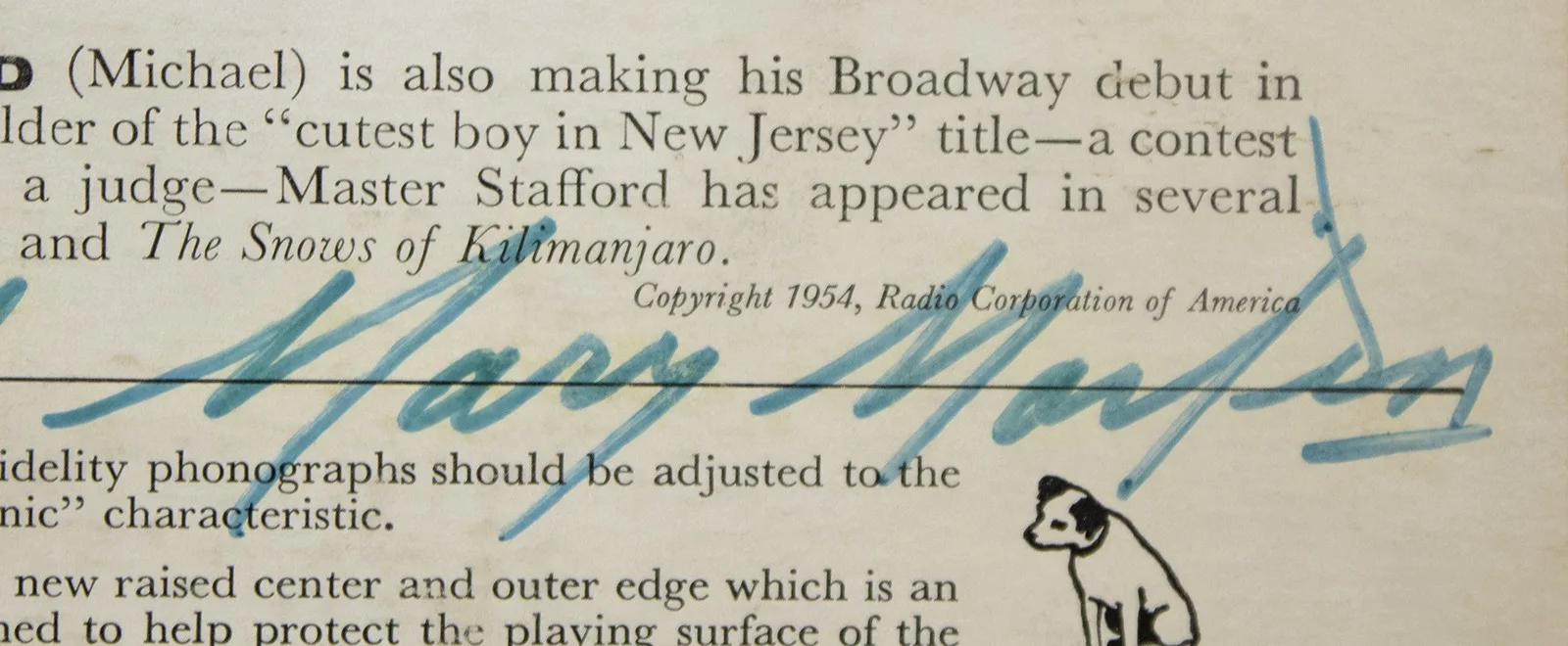 Mary Martin — MARY MARTIN - INSCRIBED RECORD ALBUM SIGNED, image 4