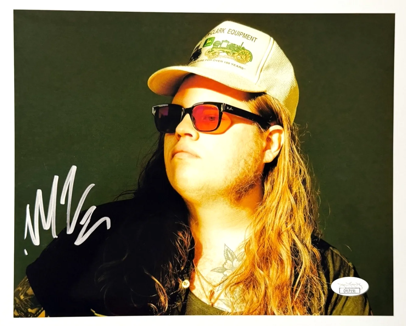 Marcus King Signed 8x10 Photo Autograph JSA Certified CF17151 Blues Guitarist, изображение 2