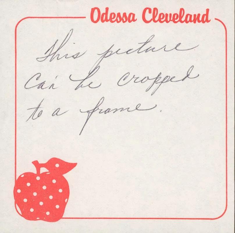 Odessa Cleveland — ODESSA CLEVELAND - AUTOGRAPHED SIGNED PHOTOGRAPH, image 3