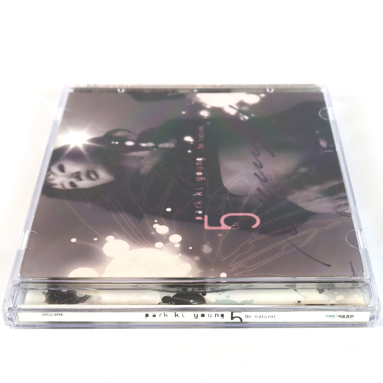Park Ki Young - Be Natural 5th Album Signed Autographed CD 2004, image 4