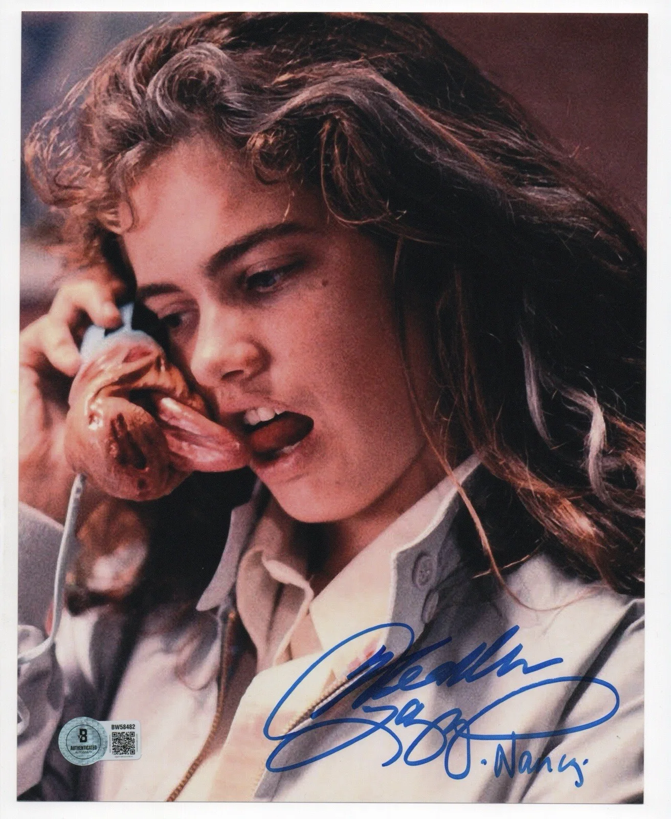 Heather Langenkamp — Heather Langenkamp autographed signed 8x10 photo Beckett BAS COA Sexy Hot Nancy