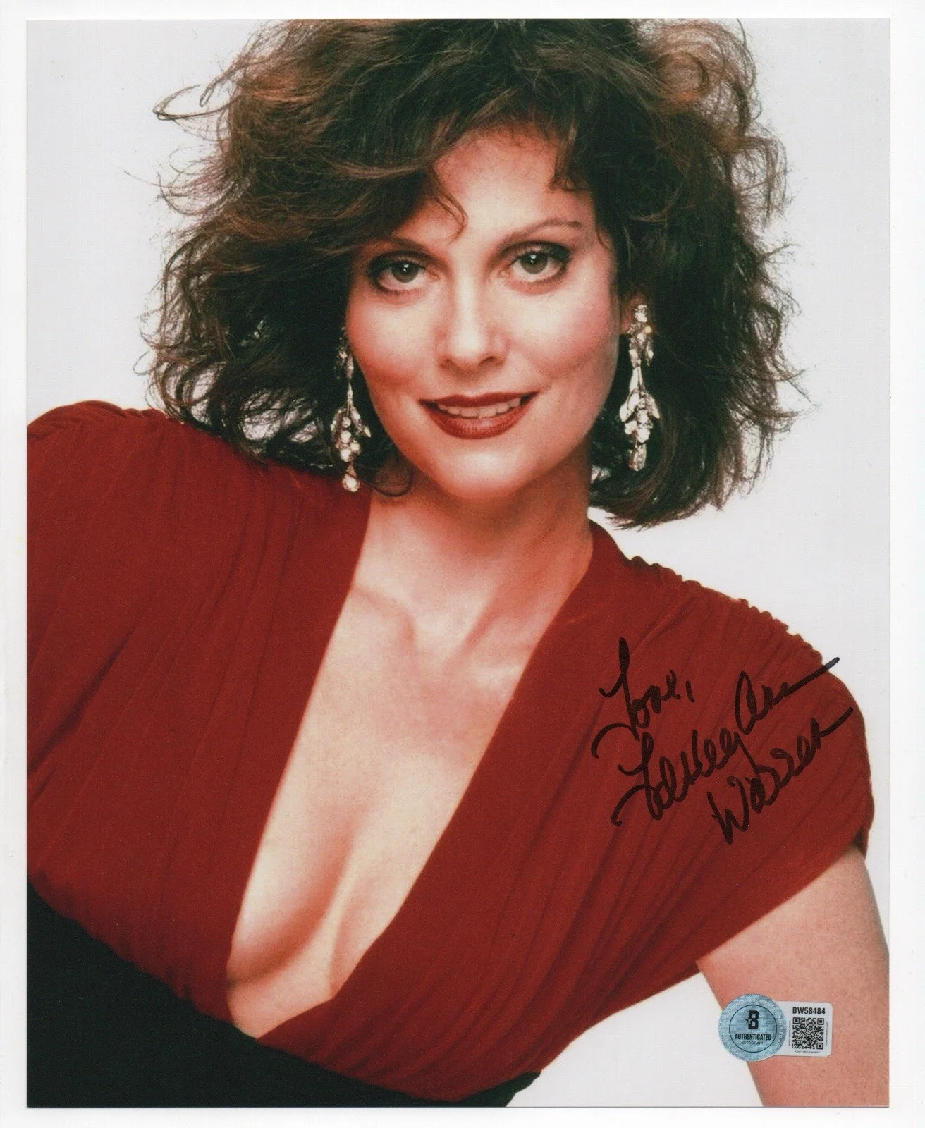 Lesley Ann Warren — Lesley Ann Warren autographed signed 8x10 photo Beckett BAS COA Sexy Hot Clue