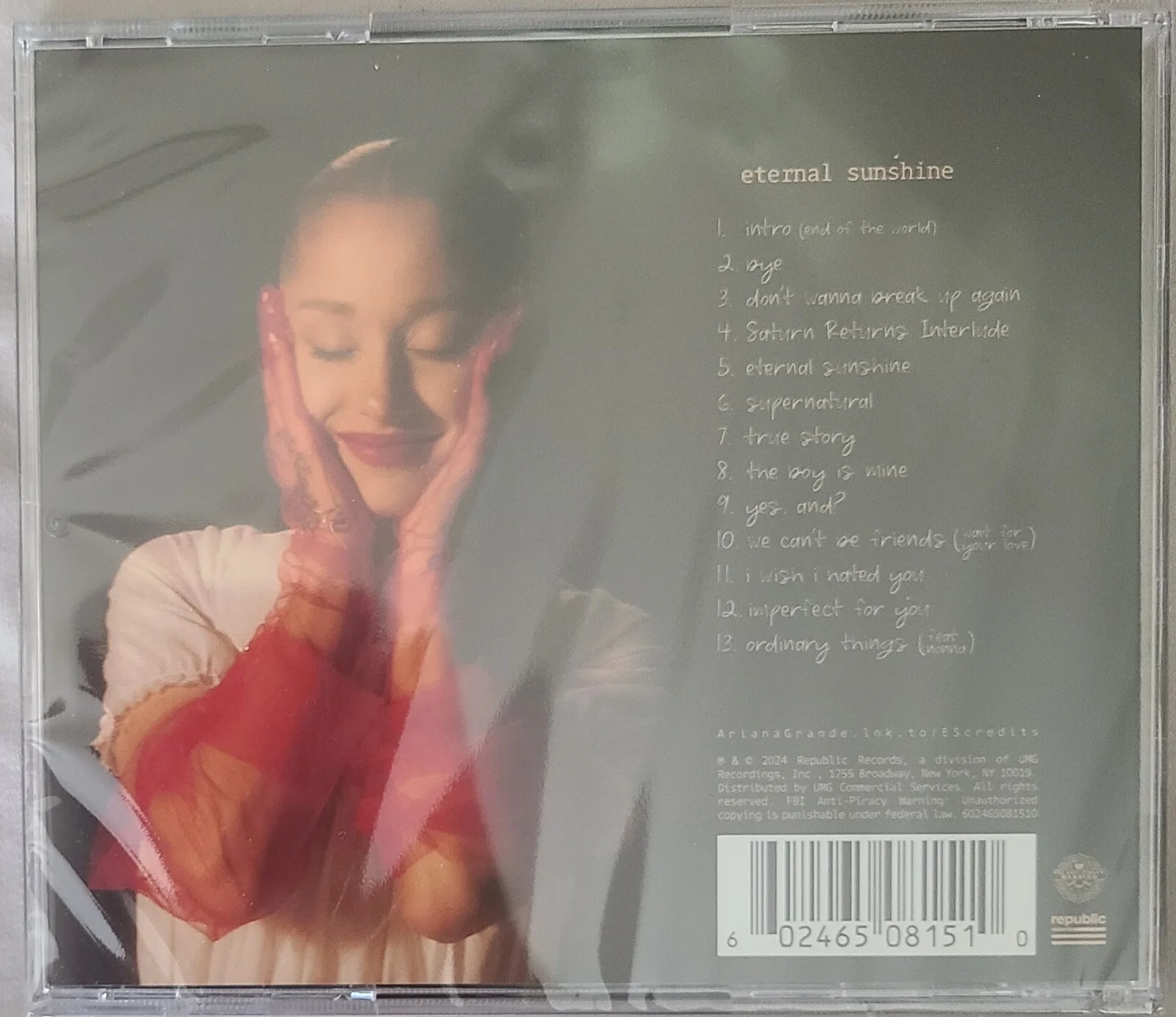 Ariana Grande - Eternal Sunshine Signed CD -, image 3