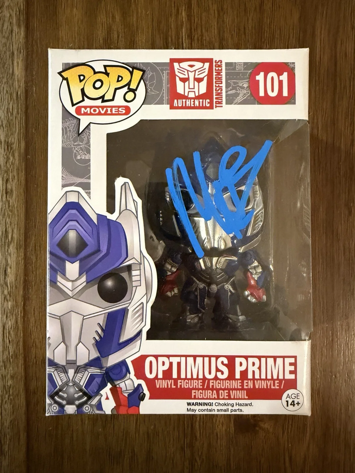 Michael Bay — Michael Bay ‘Transformers’ Director Signed Funko Pop ‘Optimus Prime’ Beckett