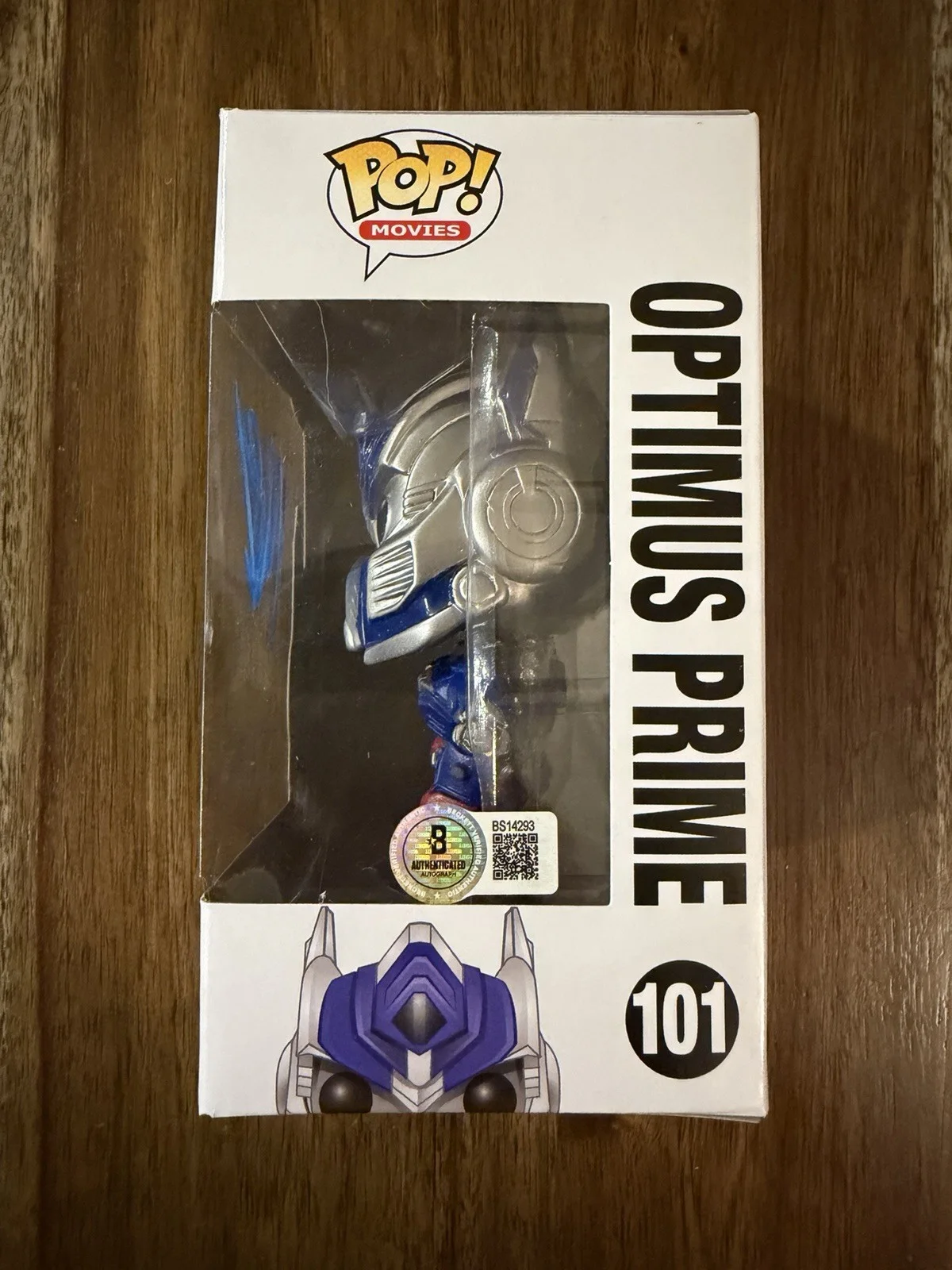 Michael Bay — Michael Bay ‘Transformers’ Director Signed Funko Pop ‘Optimus Prime’ Beckett, image 2