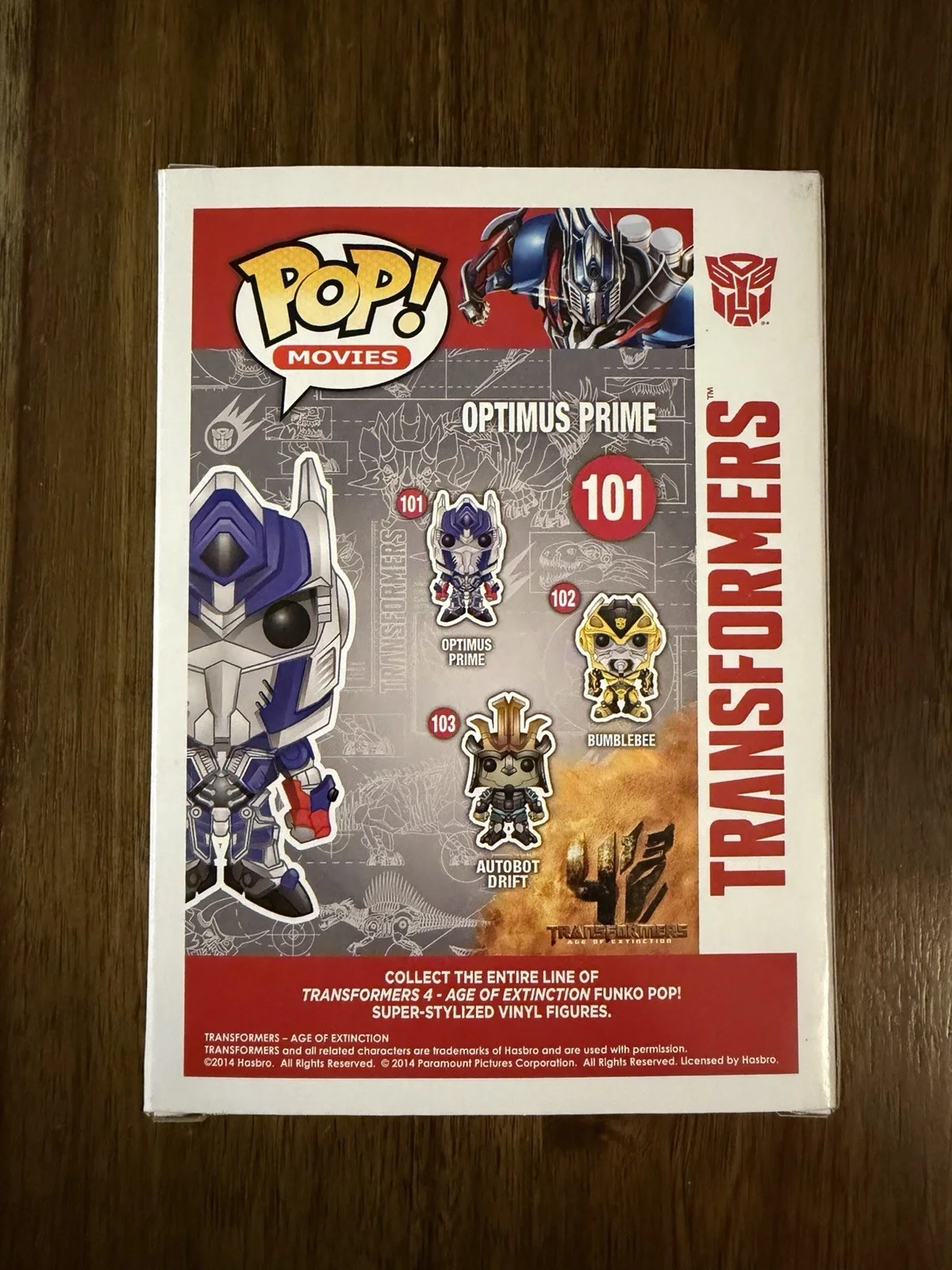 Michael Bay — Michael Bay ‘Transformers’ Director Signed Funko Pop ‘Optimus Prime’ Beckett, image 3