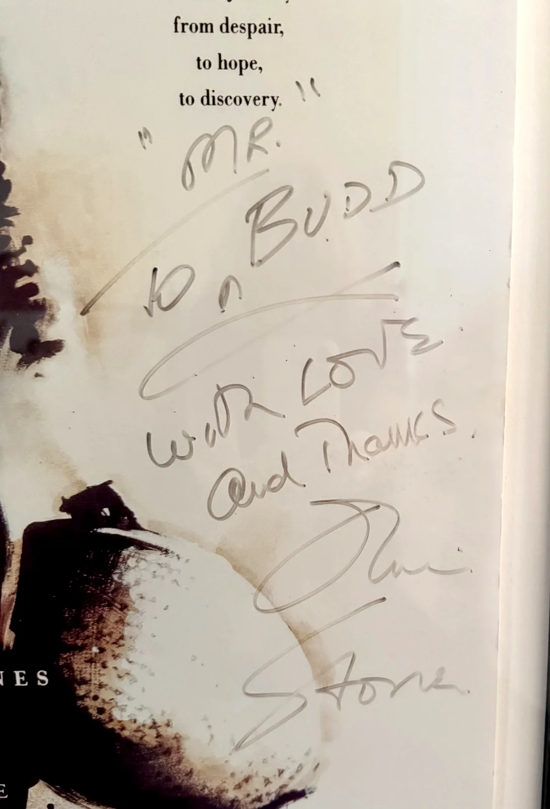 Oliver Stone — SIGNED & Framed OLIVER STONE Heaven & Earth Movie Poster of 39 x 25, изображение 3