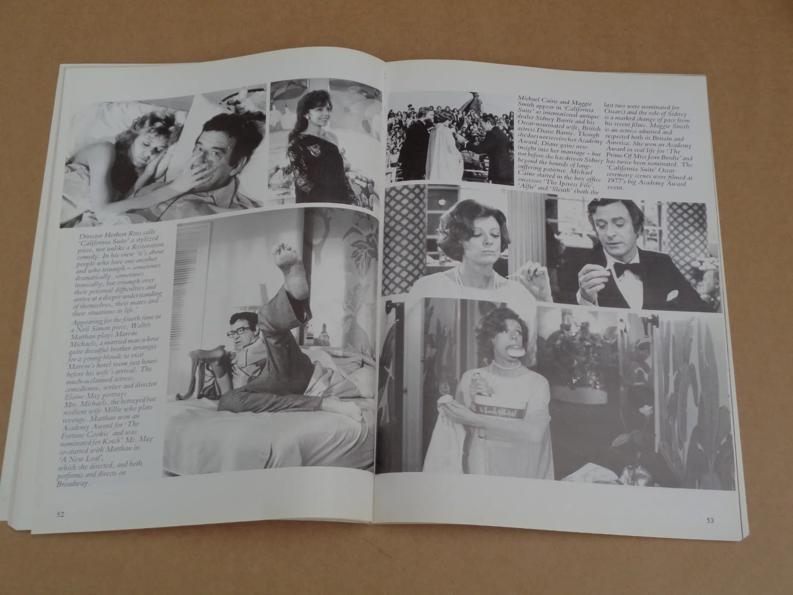 Jane Fonda/Michael Caine - California Suite 1979 Royal Film Performance Brochure, изображение 4