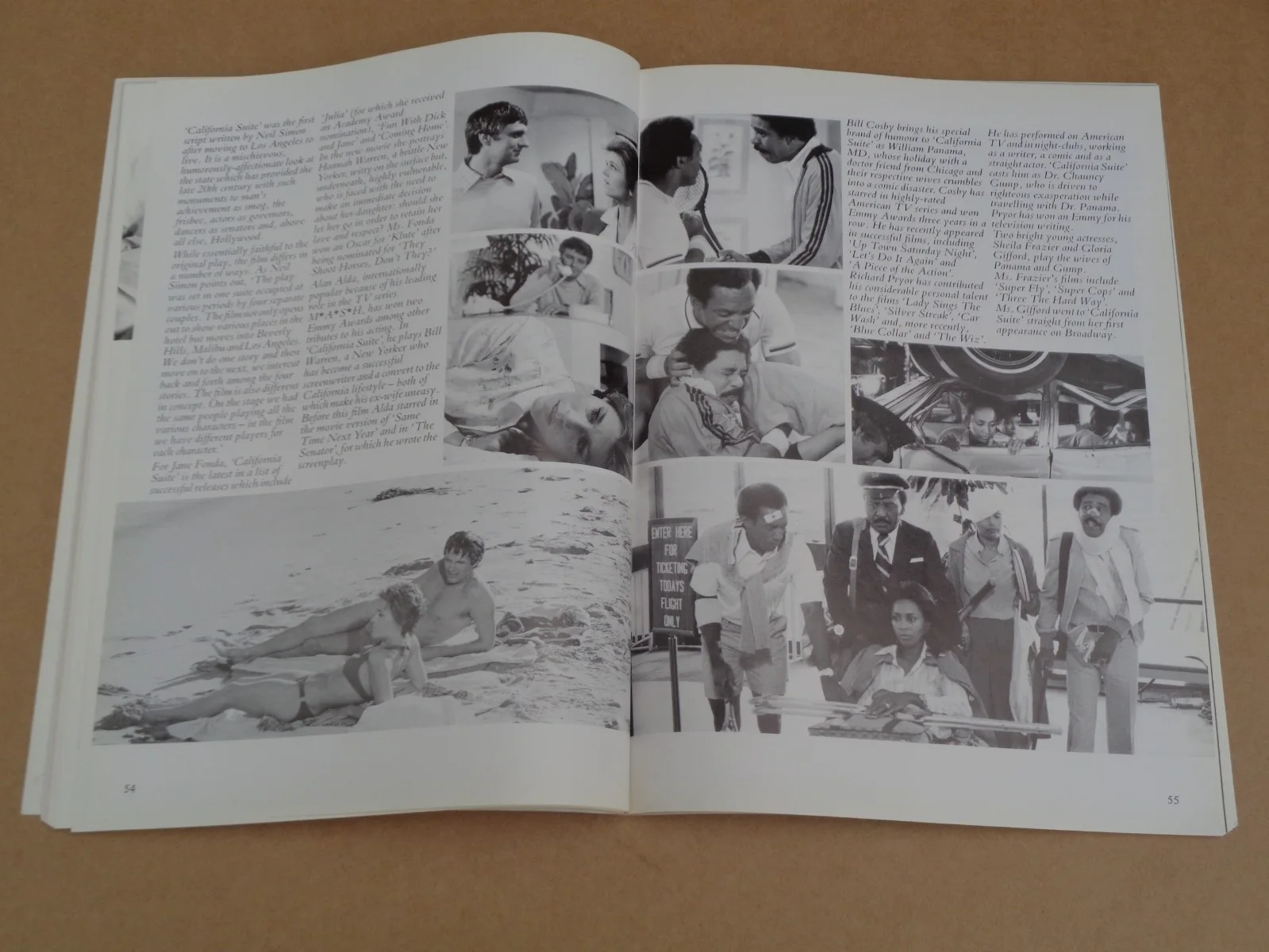 Jane Fonda/Michael Caine - California Suite 1979 Royal Film Performance Brochure, изображение 5