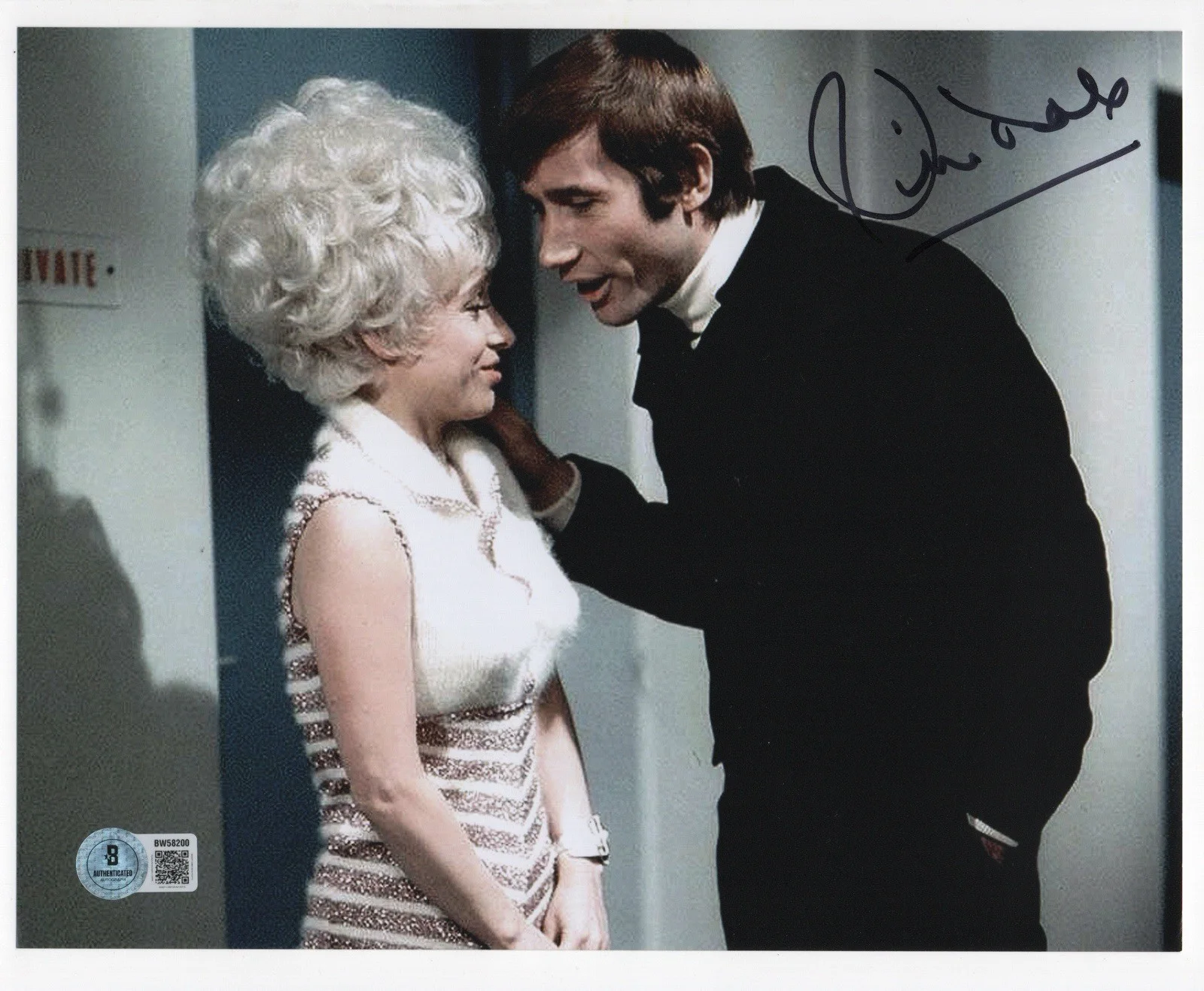 Jim Dale — Jim Dale autographed signed 8x10 photo Beckett BAS COA Carry On Again Doctor