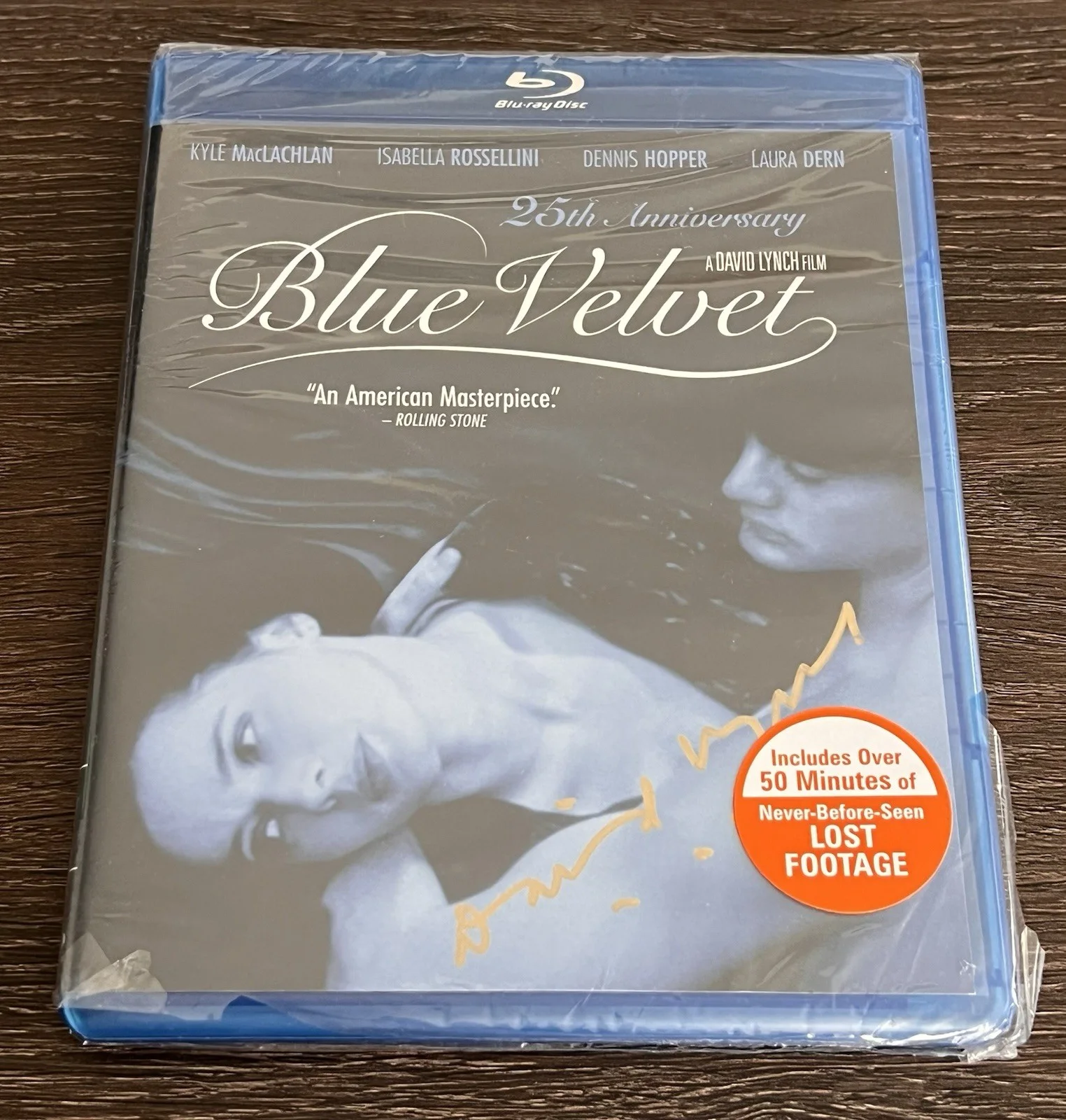 David Lynch — SIGNED David Lynch Blue Velvet 25th Anniversary Blu-ray As-New +Photo, изображение 3