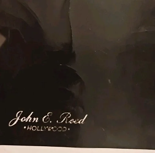 John E. Reed Celebrity Studio Photo Casting Call Signed Unknown Actor, image 4