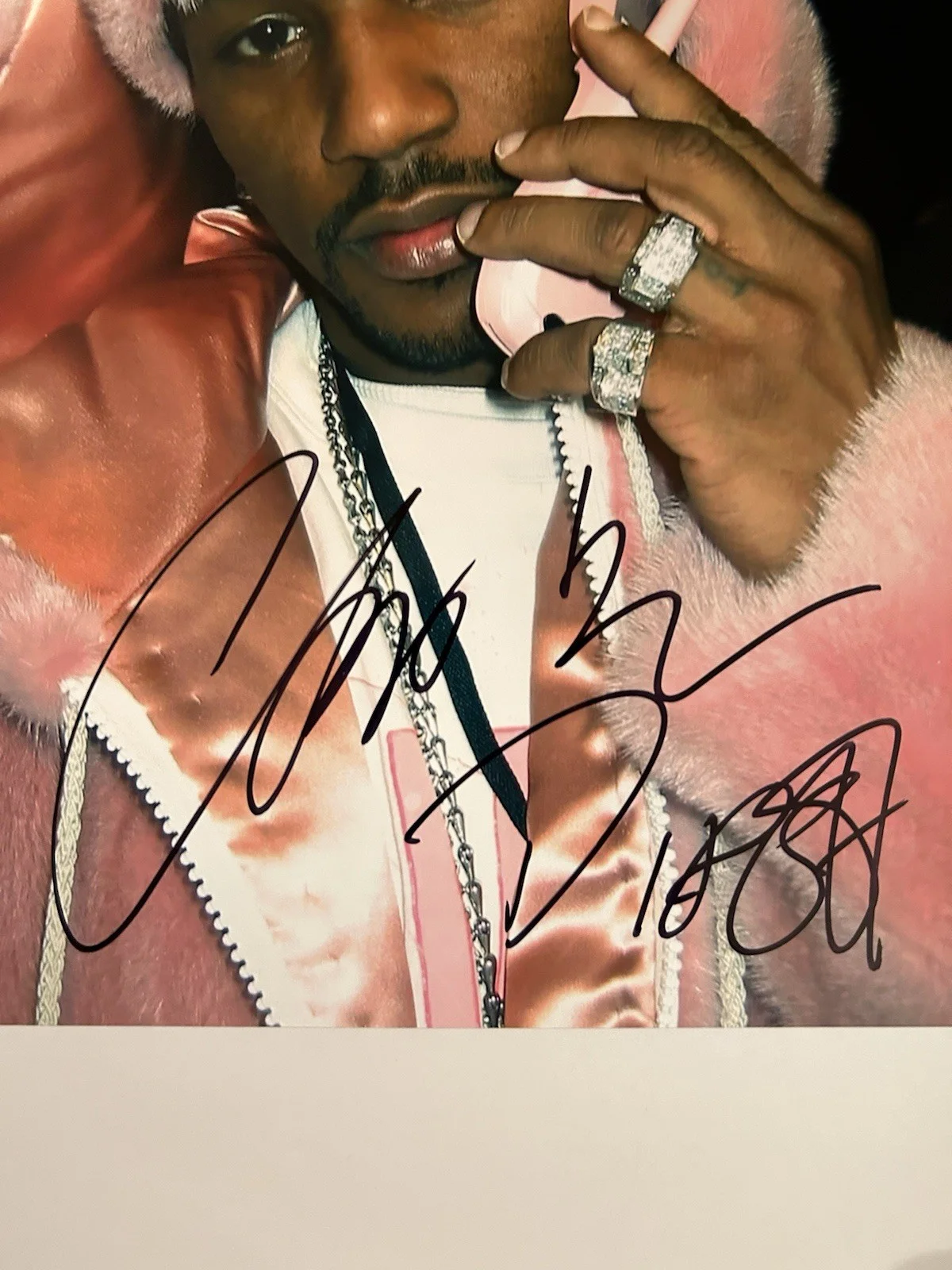 Rapper Cam’ron Autograph 8x10 Photo Killa Cam Dipset (proof photo), image 3
