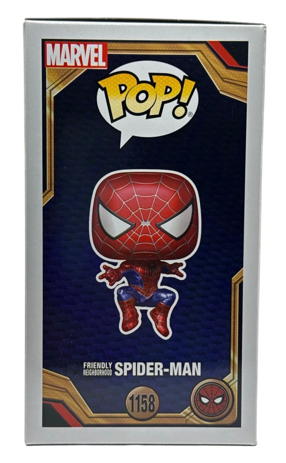 Tobey Maguire — Tobey Maguire Signed No Way Home Friendly Neighborhood Spider-Man Funko Pop BAS, изображение 3