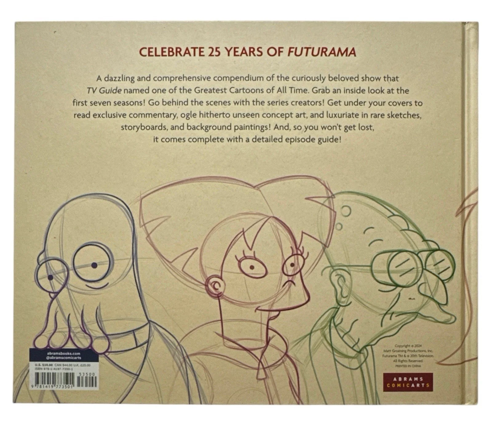 Matt Groening — Matt Groening Autograph Signed The Art of Futurama Book with Beckett COA, изображение 2