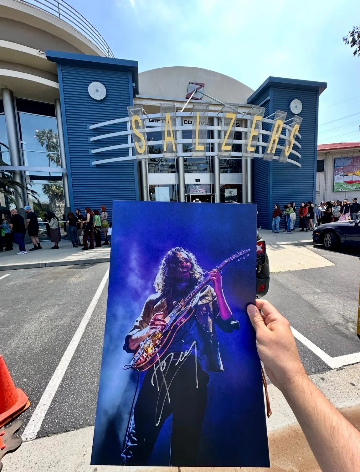 SIGNED Hozier Poster Unreal Unearth Autographed, image 3