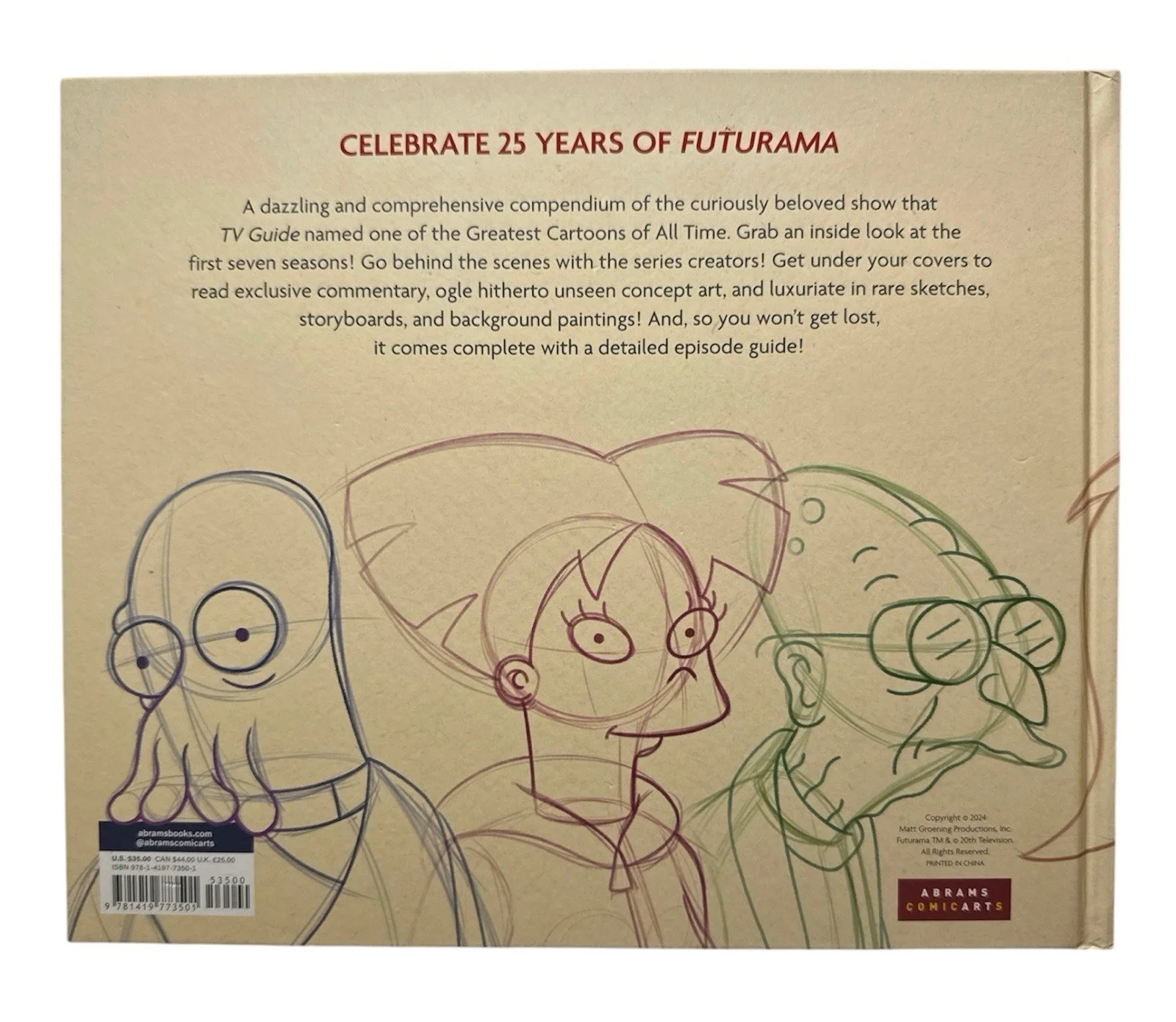 Matt Groening — Matt Groening Autograph Signed The Art of Futurama Book with Beckett COA, изображение 2