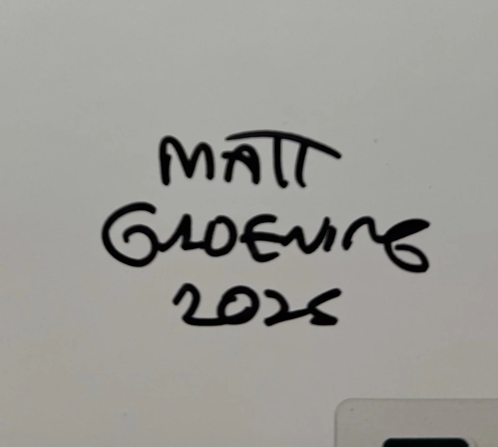 Matt Groening — Matt Groening Autograph Signed The Art of Futurama Book with Beckett COA, изображение 3