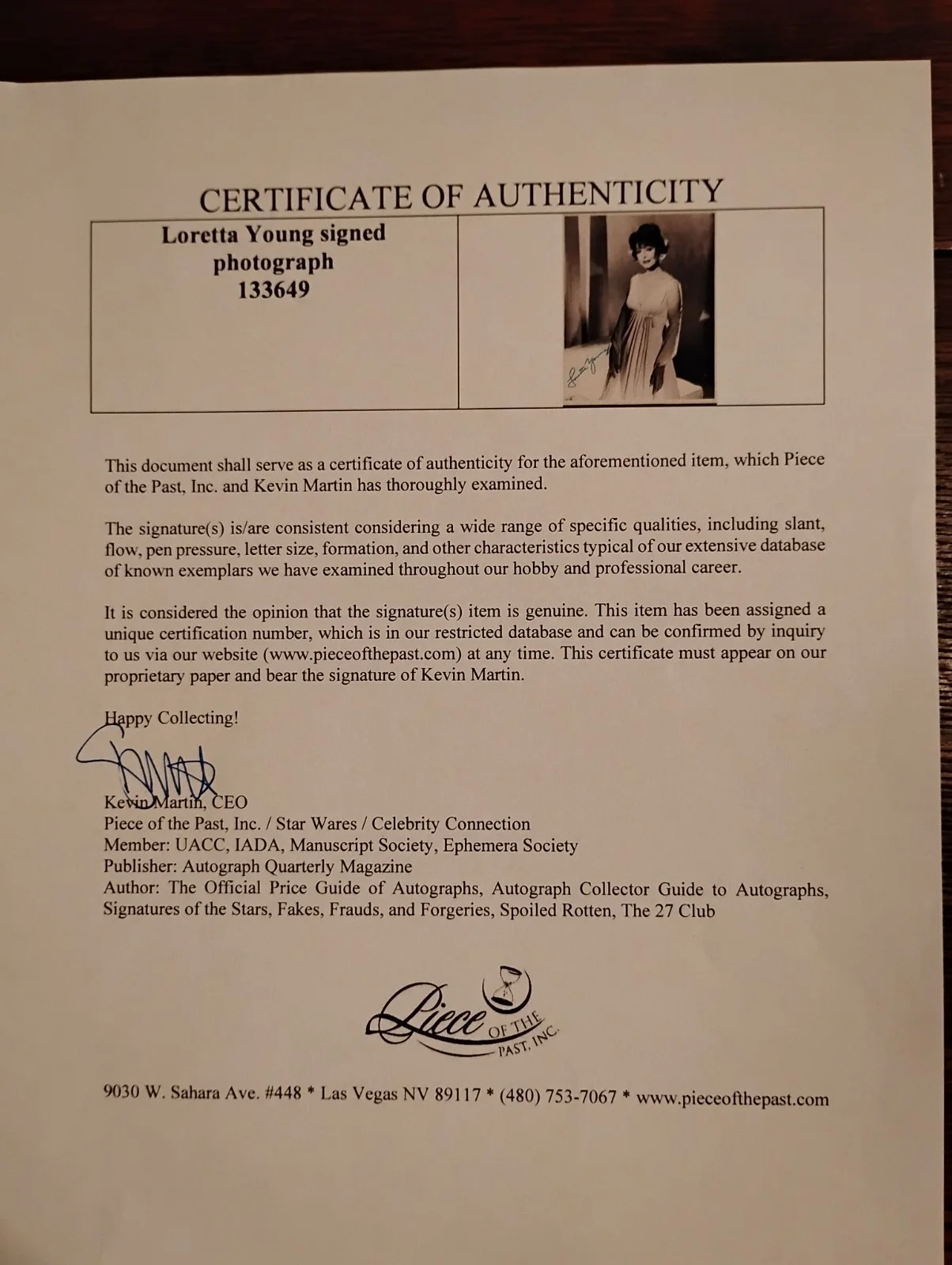 Ann Sothern — Vintage Ann Sothern Actress Signed 8x10 Photo W/ COA, image 2