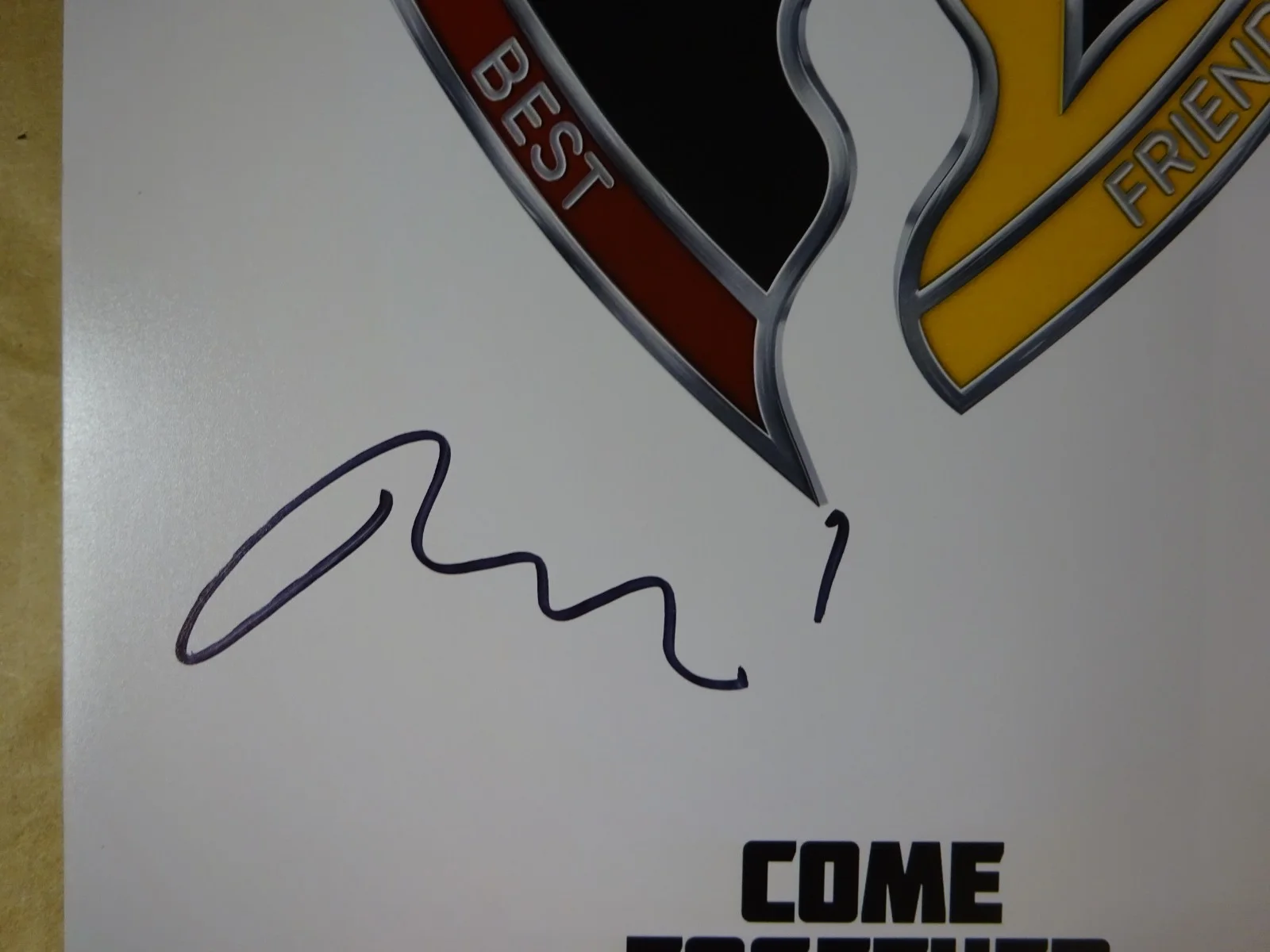 Ryan Reynolds — Signed Ryan Reynolds Autographed Deadpool Wolverine 11"x17" Photo BAS COA LOA, image 4