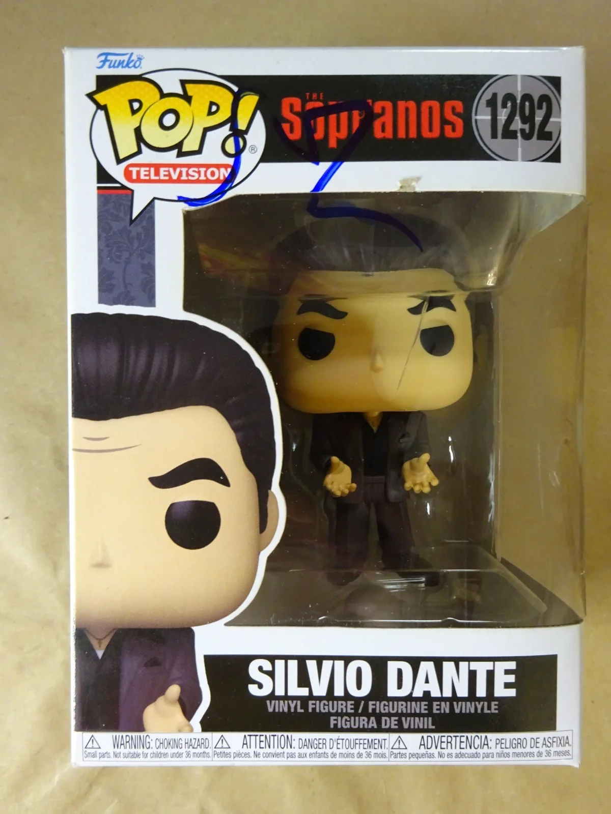 Steven Van Zandt — Signed Steven Van Zandt Autographed Silvio Dante Sopranos Funko Pop JSA COA, изображение 2