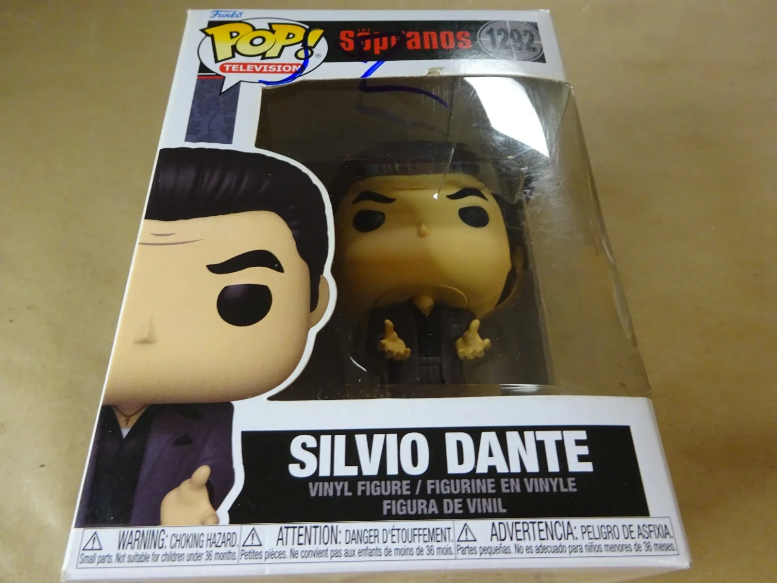 Steven Van Zandt — Signed Steven Van Zandt Autographed Silvio Dante Sopranos Funko Pop JSA COA, изображение 3