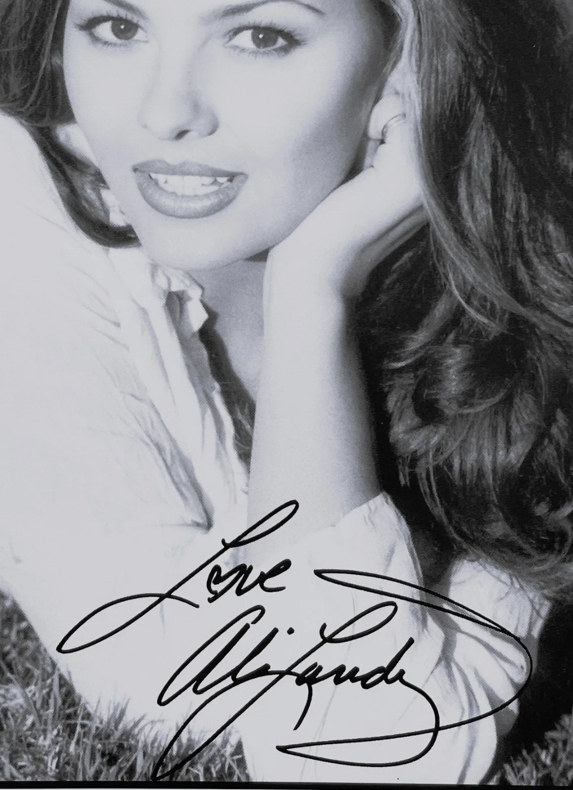 Ali Landry — Ali Landry - Miss USA - Model - Actress - Autographed Photo, изображение 2