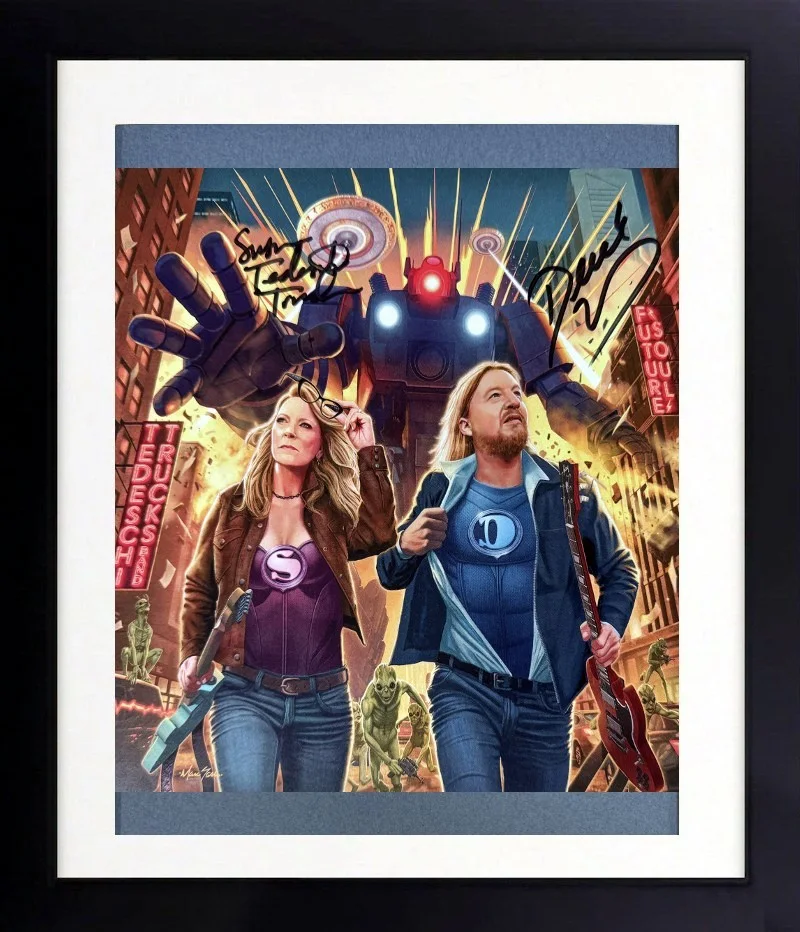 Tedeschi Trucks signed 2026 Future Soul 8x8 Art Insert Framed w/ Record/LP - COA, изображение 2