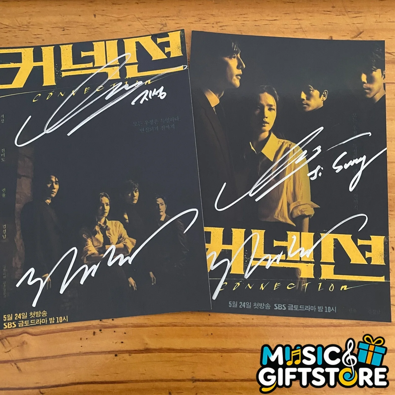 Connection Jeon Mi-Do Autographed Signed Photo Autographs 4*6 K-POP 2024 #MUGS, image 2
